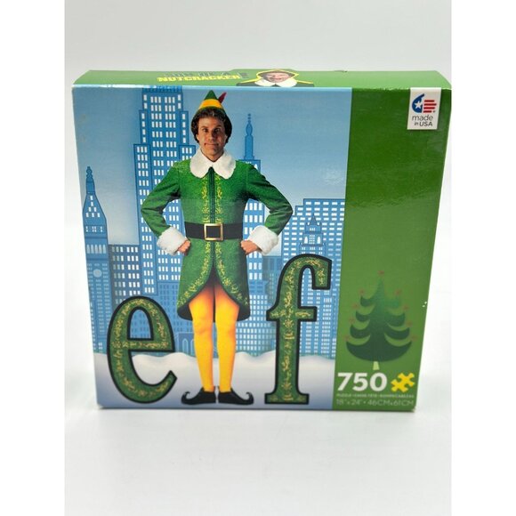 NIB 2014 Elf 750 Piece Puzzle 2022 Will Ferrel Made in USA Christmas gift - Picture 1 of 7